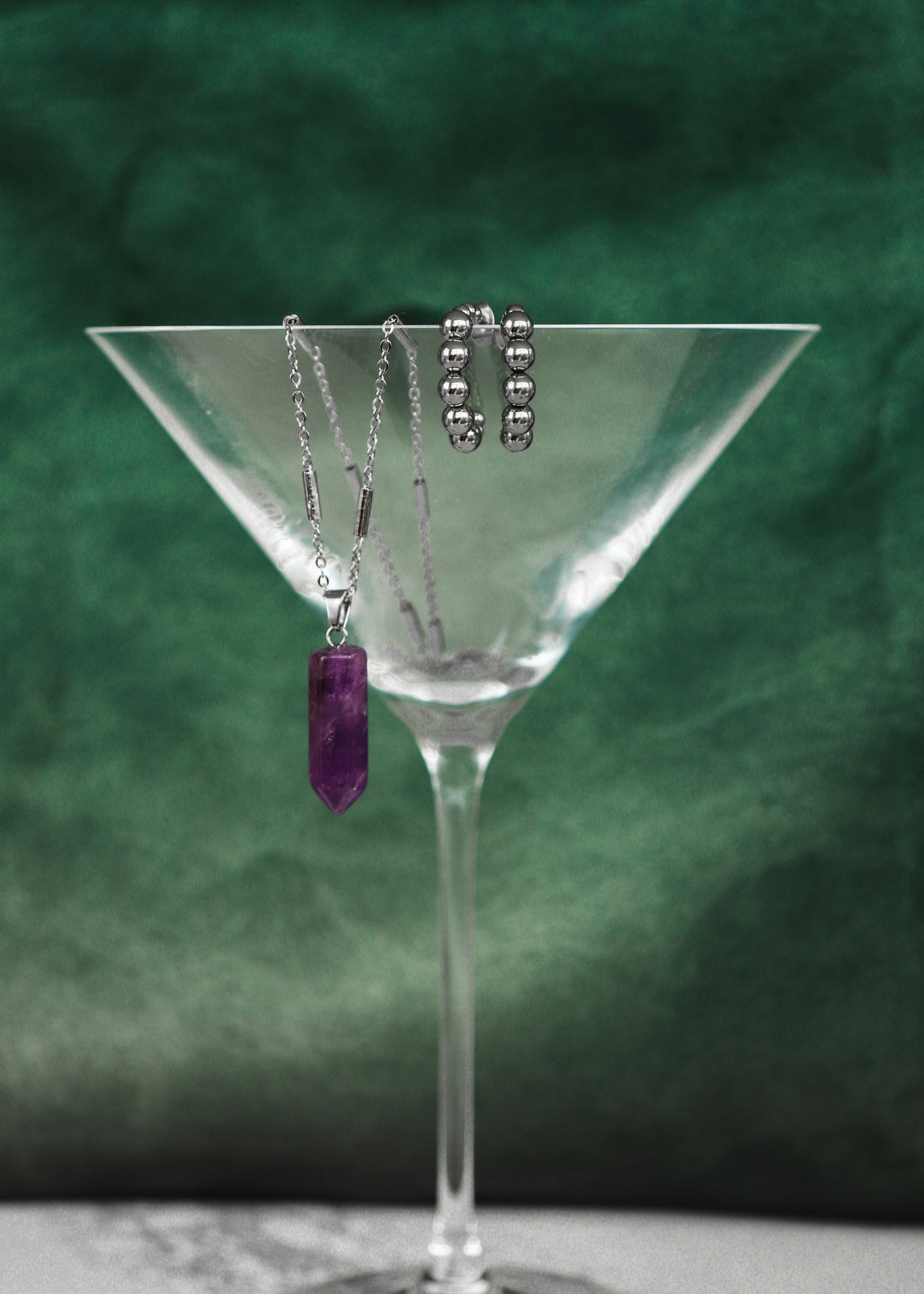 Collier avec crystal Cusco