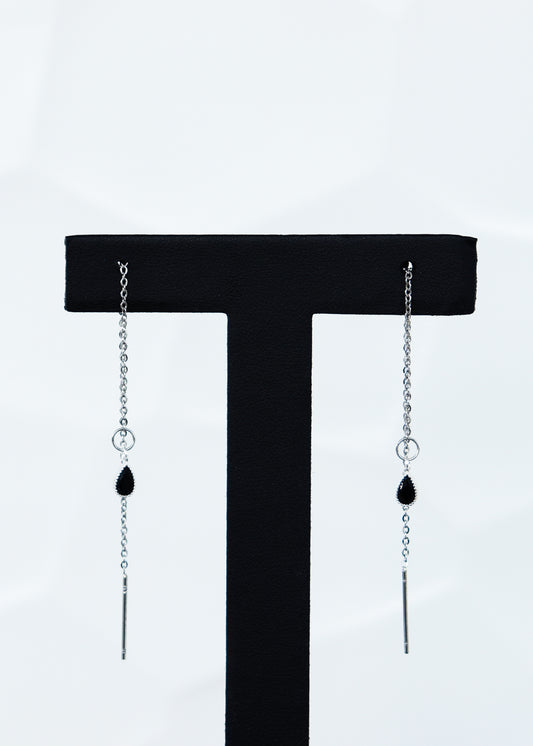 Boucle d'oreille enfile aiguille
