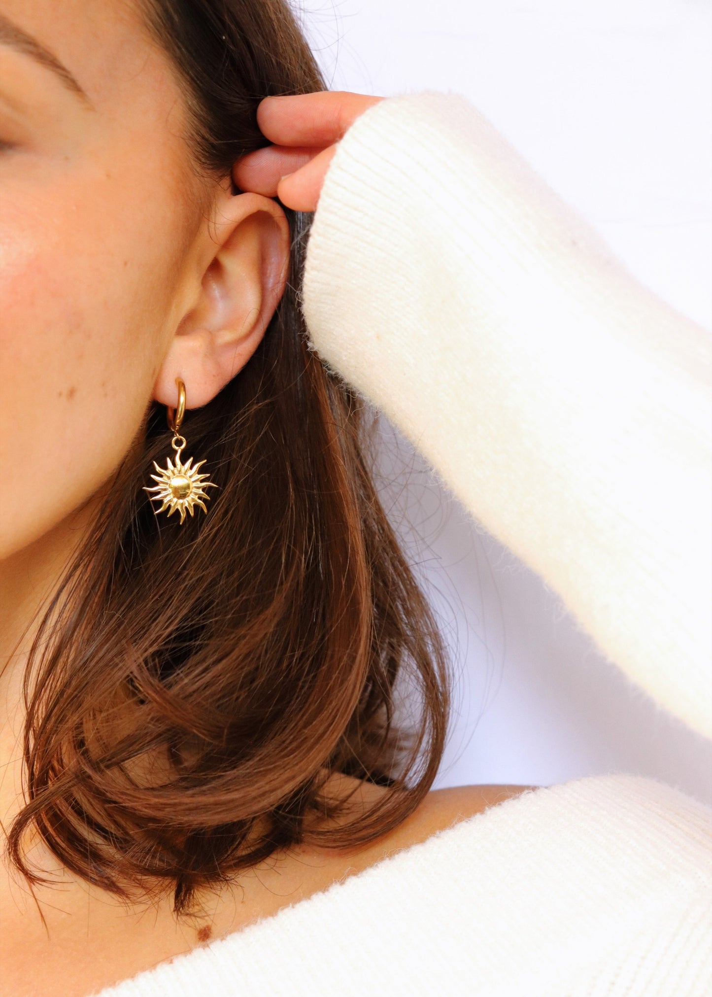 Boucles d'oreille Irie - or