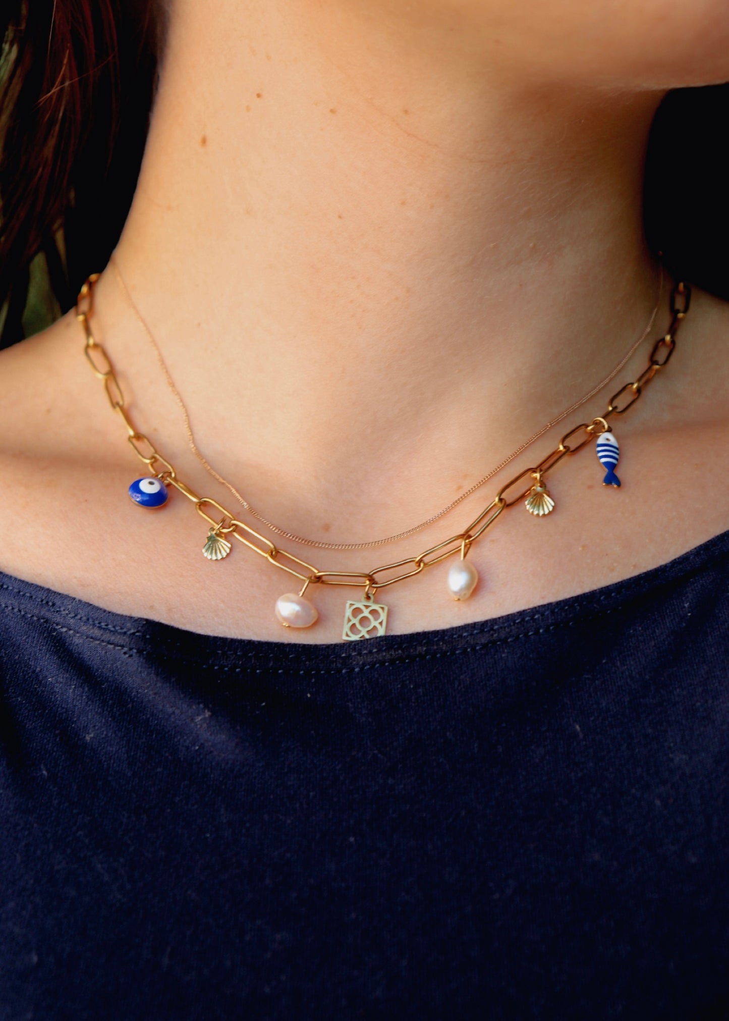 Barcelona Necklace - Gold