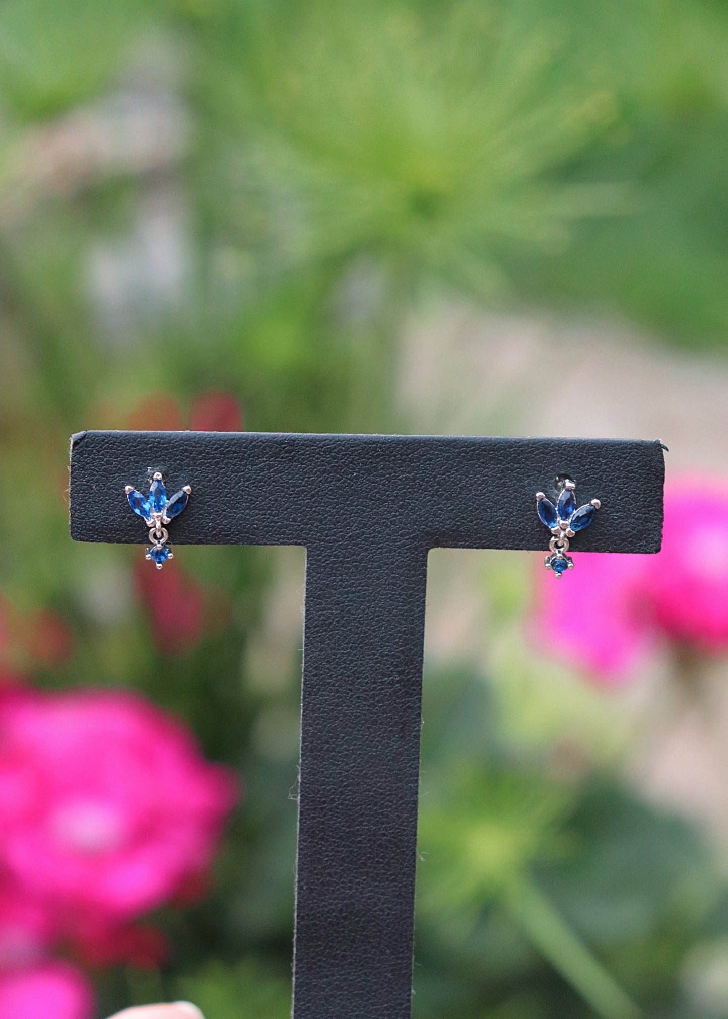 Boucles d'oreille Azul - argent