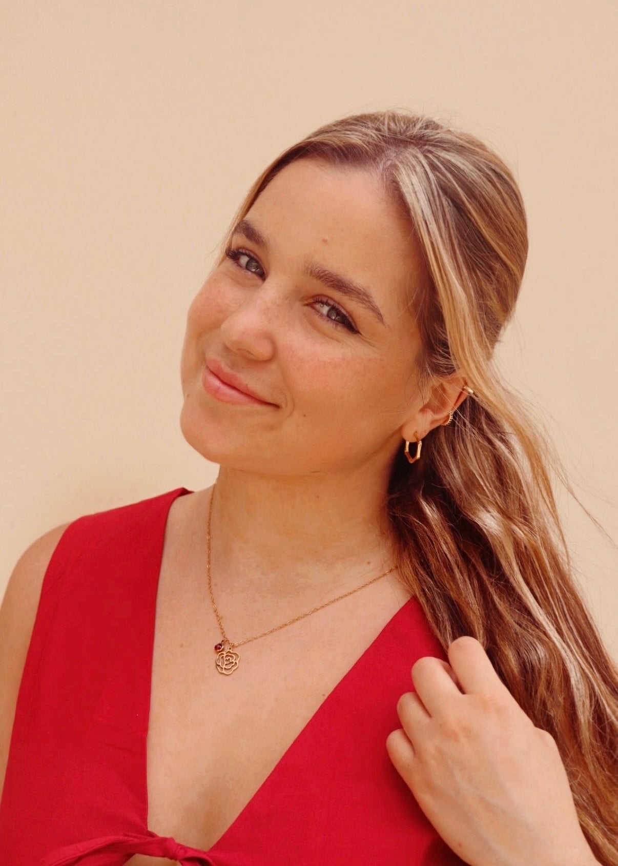 Collier Rosa - Or