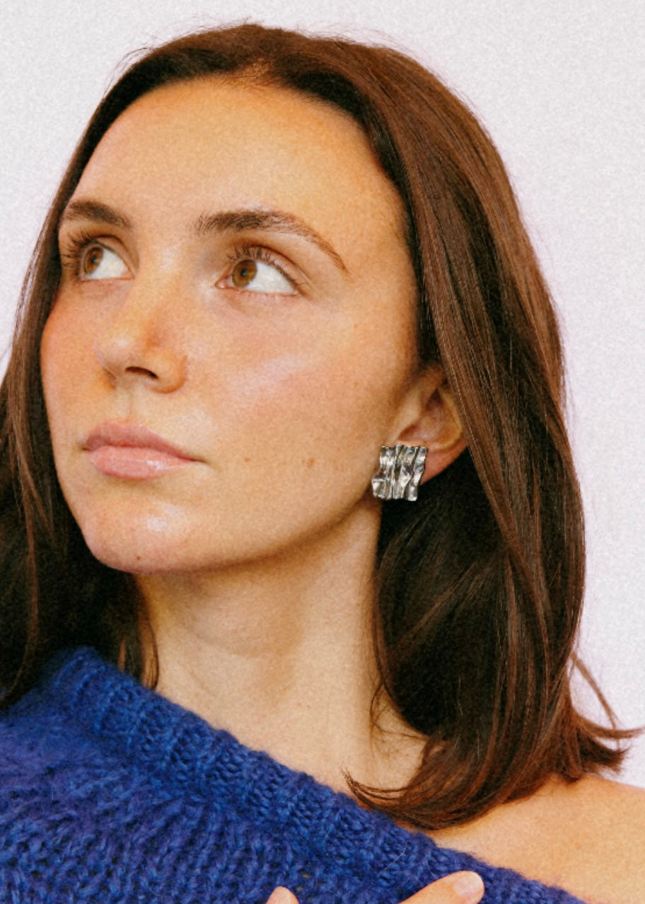 Reef Earrings - Silver