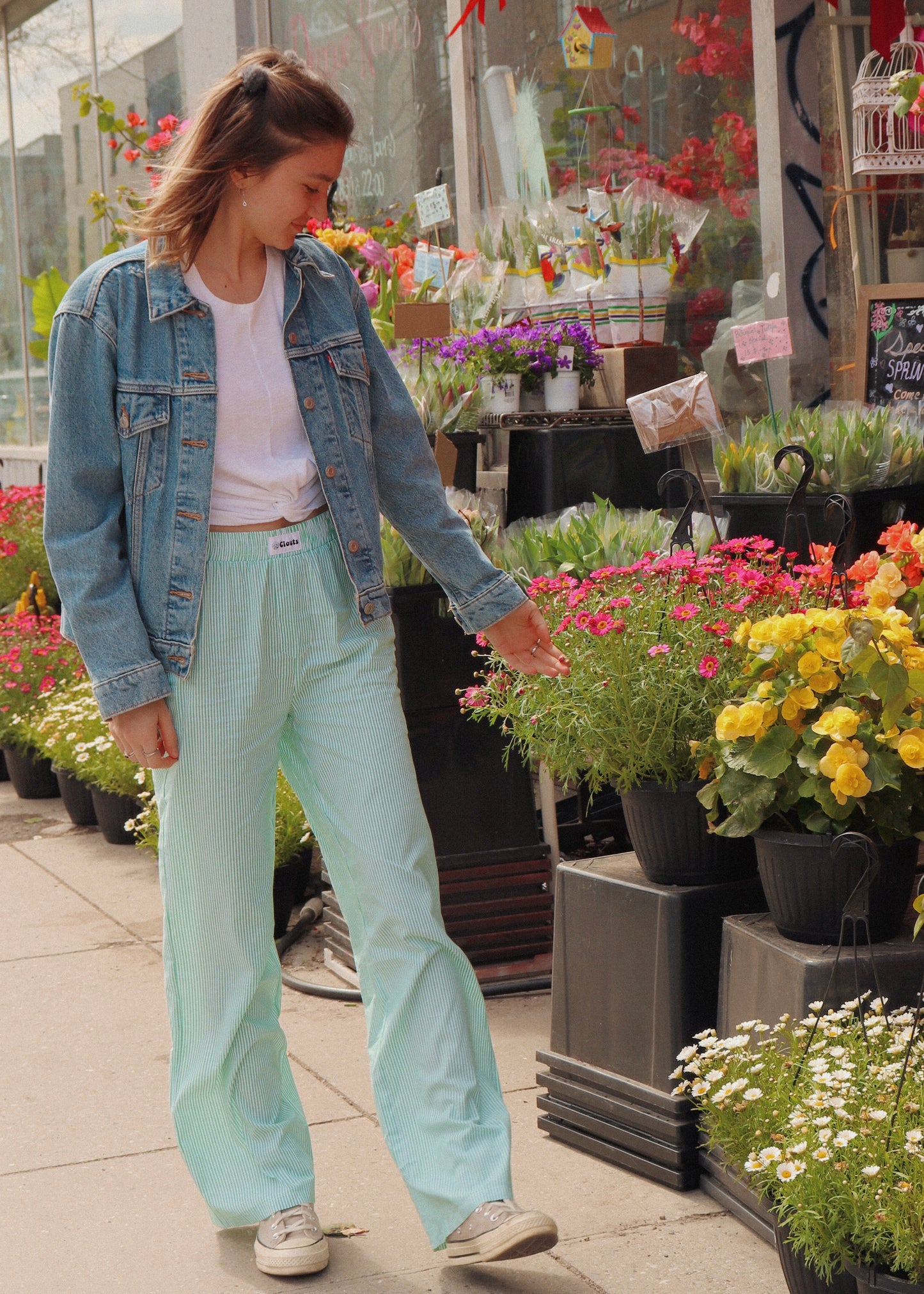 Pantalon ligné Paseo