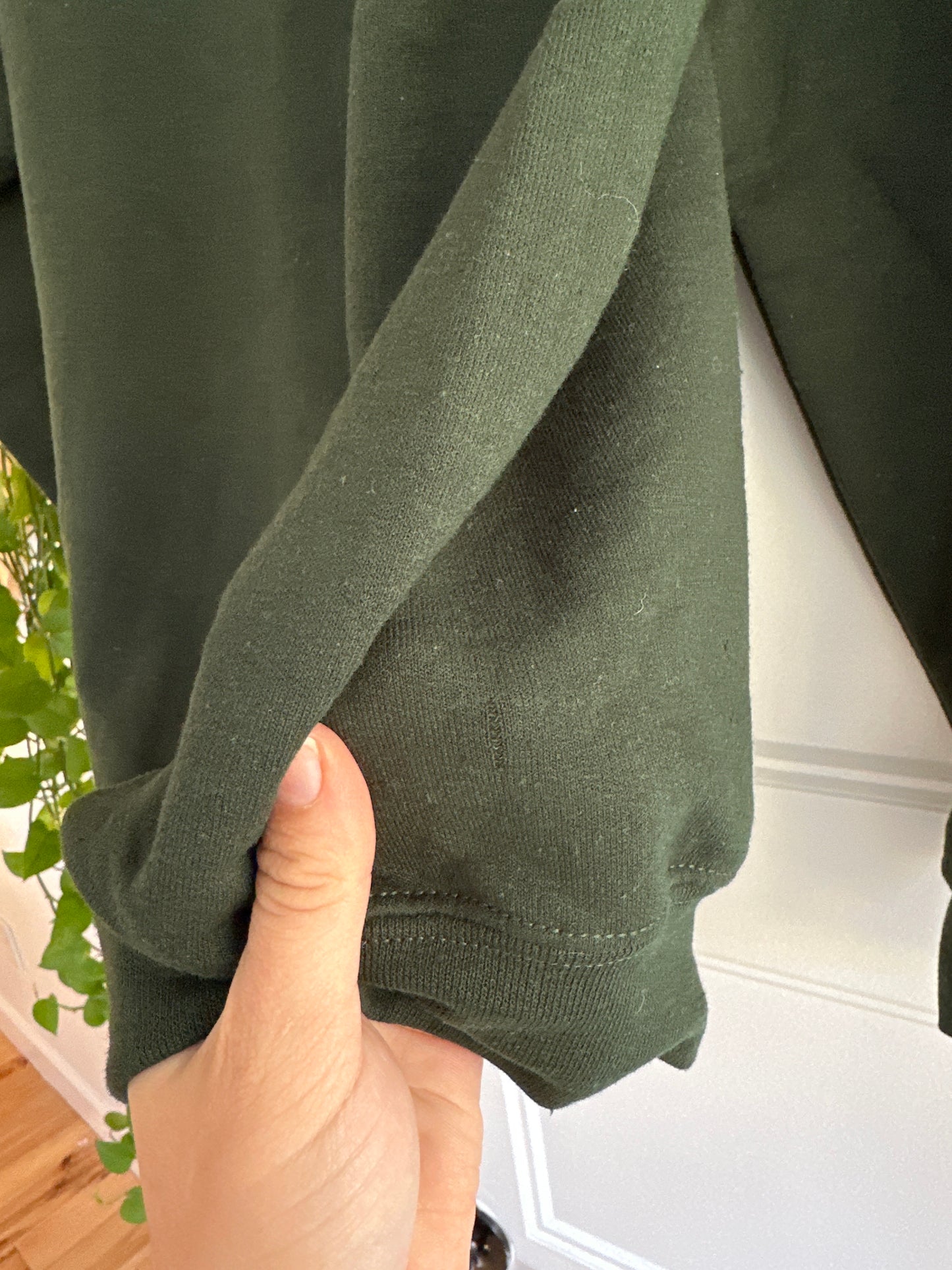 Crewneck Explore vert - S