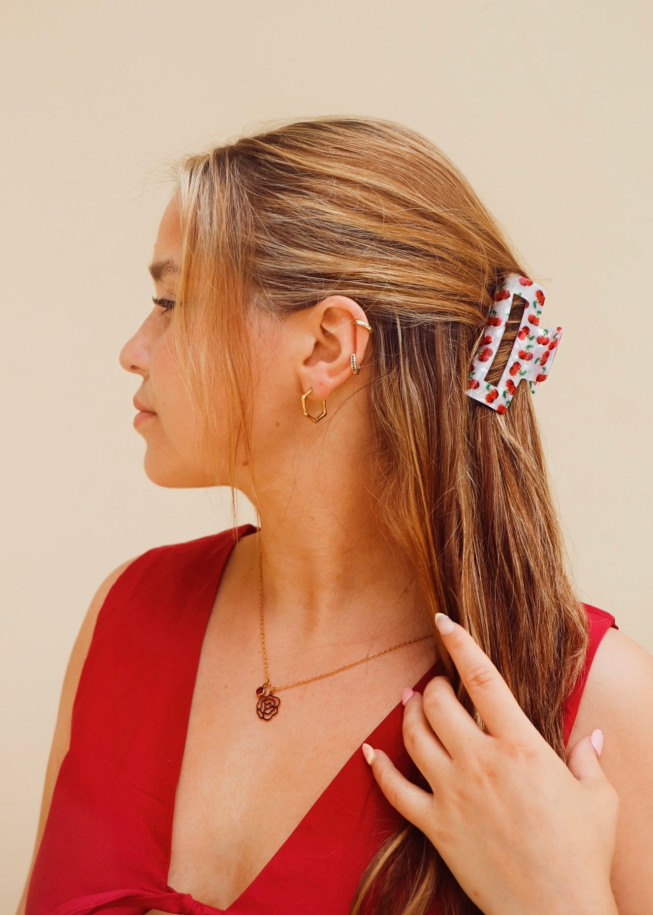 Collier Rosa - Or