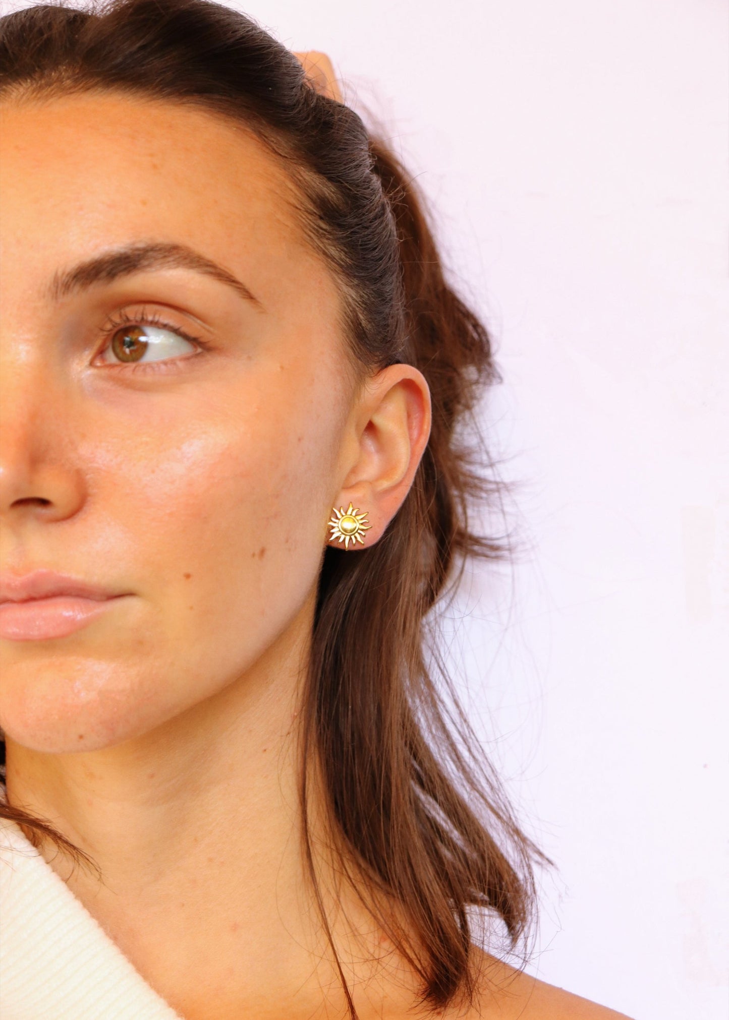 Boucles d'oreille Sol - or