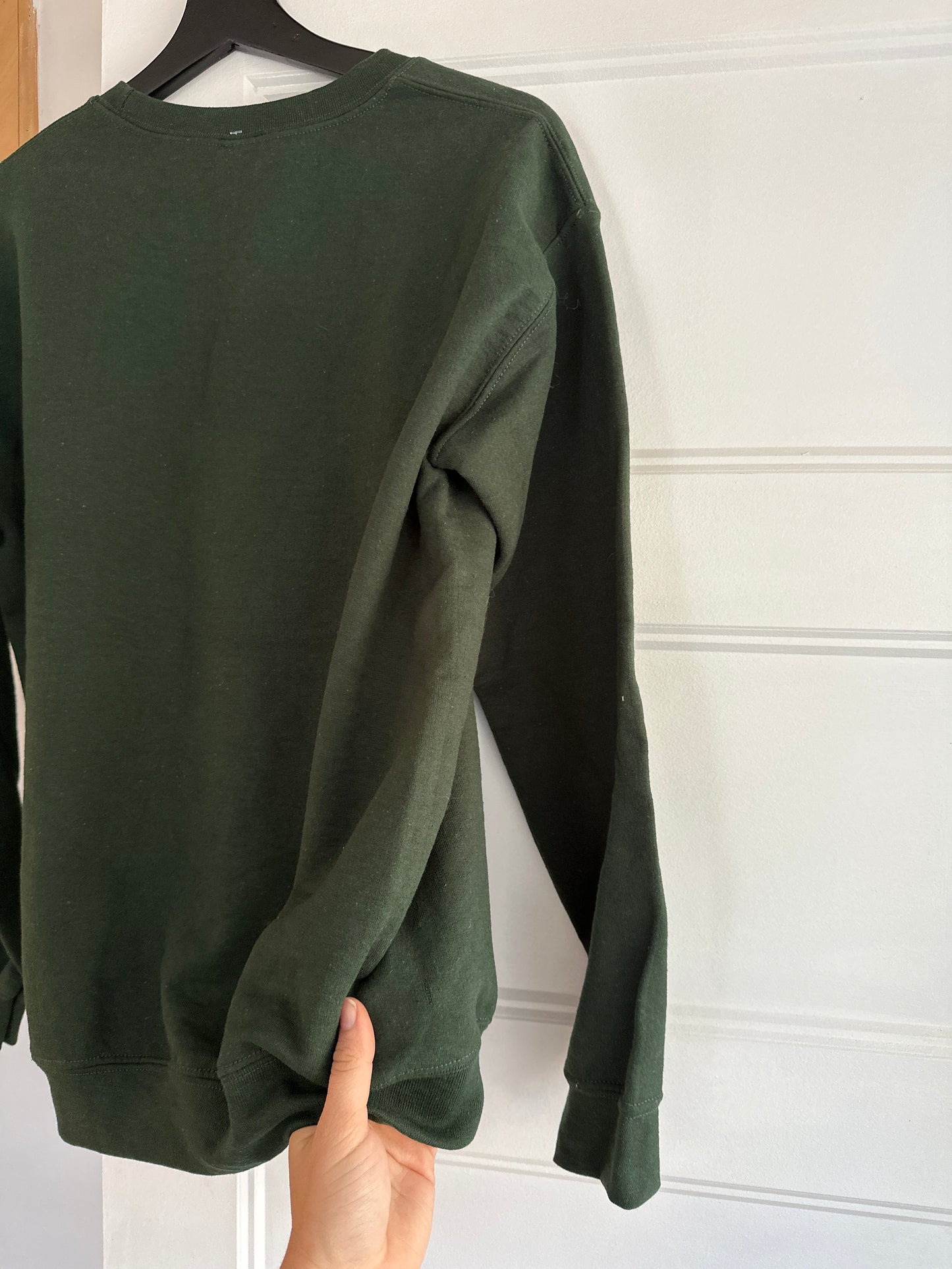 Crewneck Explore vert - S