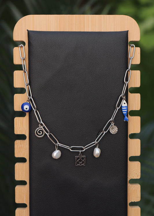 Collier Barcelona - argent
