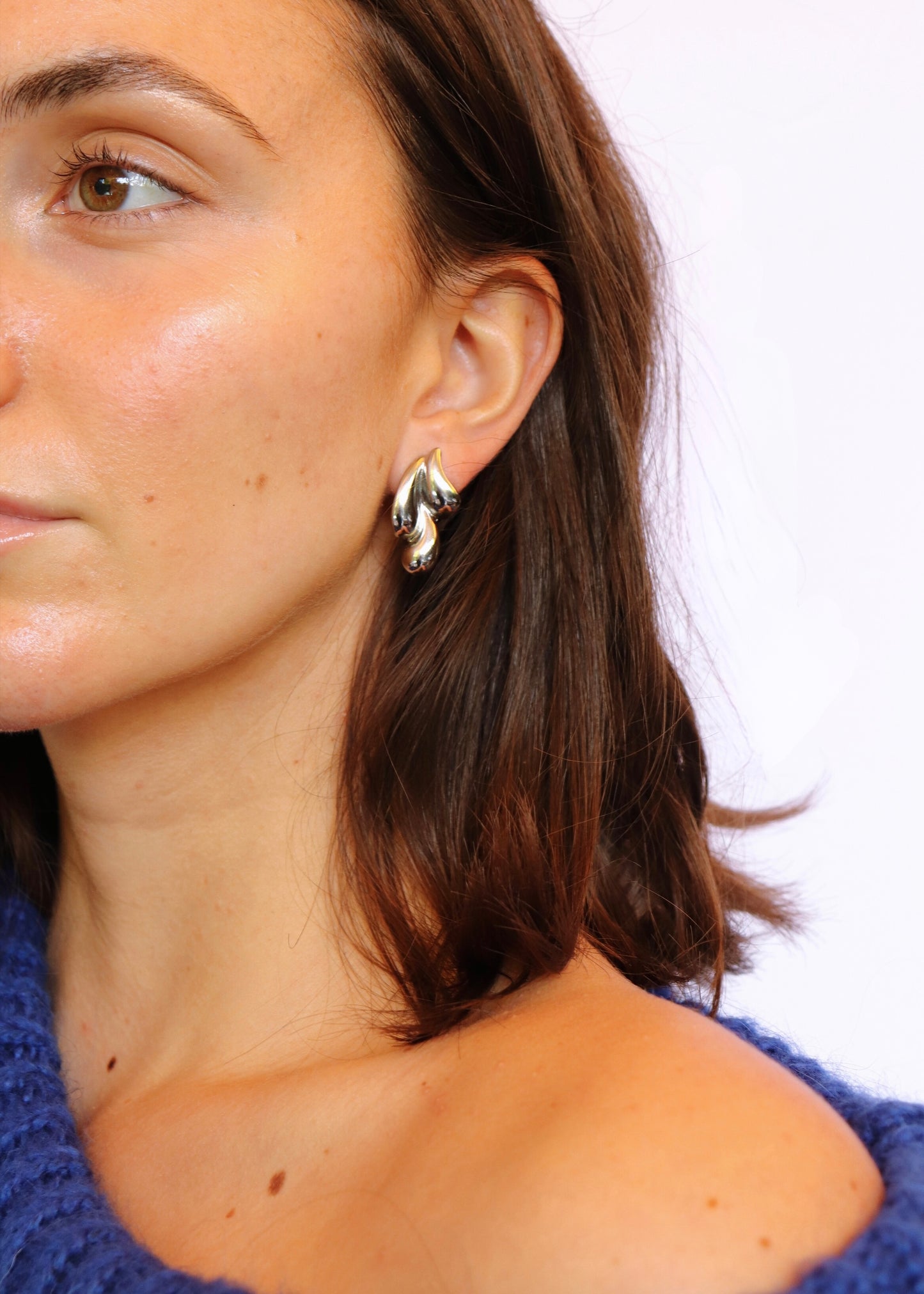 Boucles d'oreilles Dewata - argent