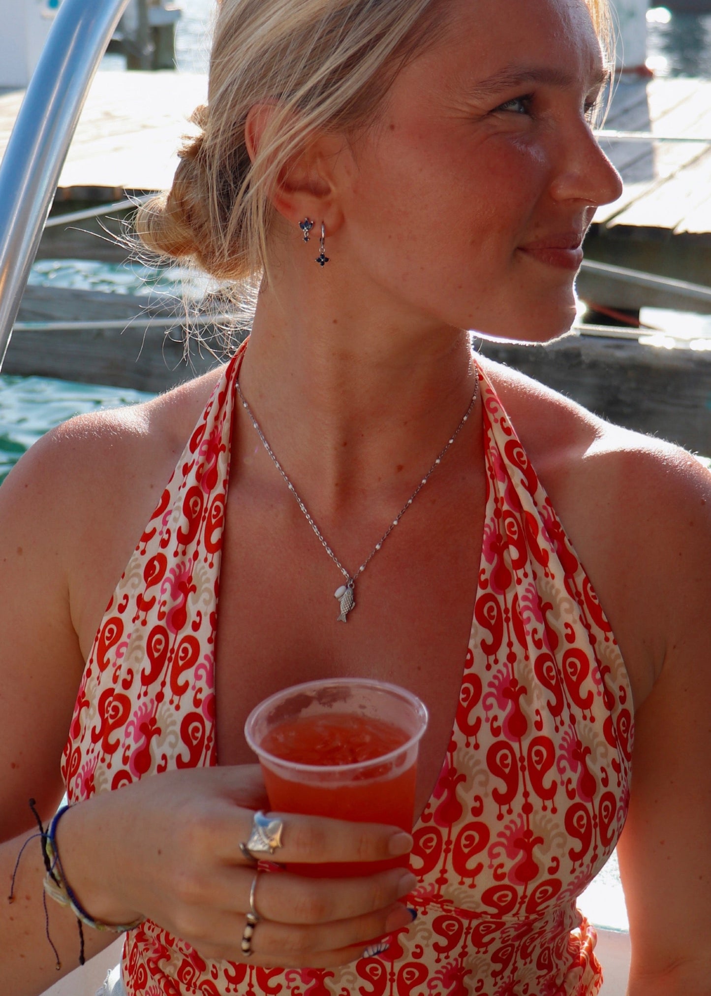 Sardine Necklace - Silver