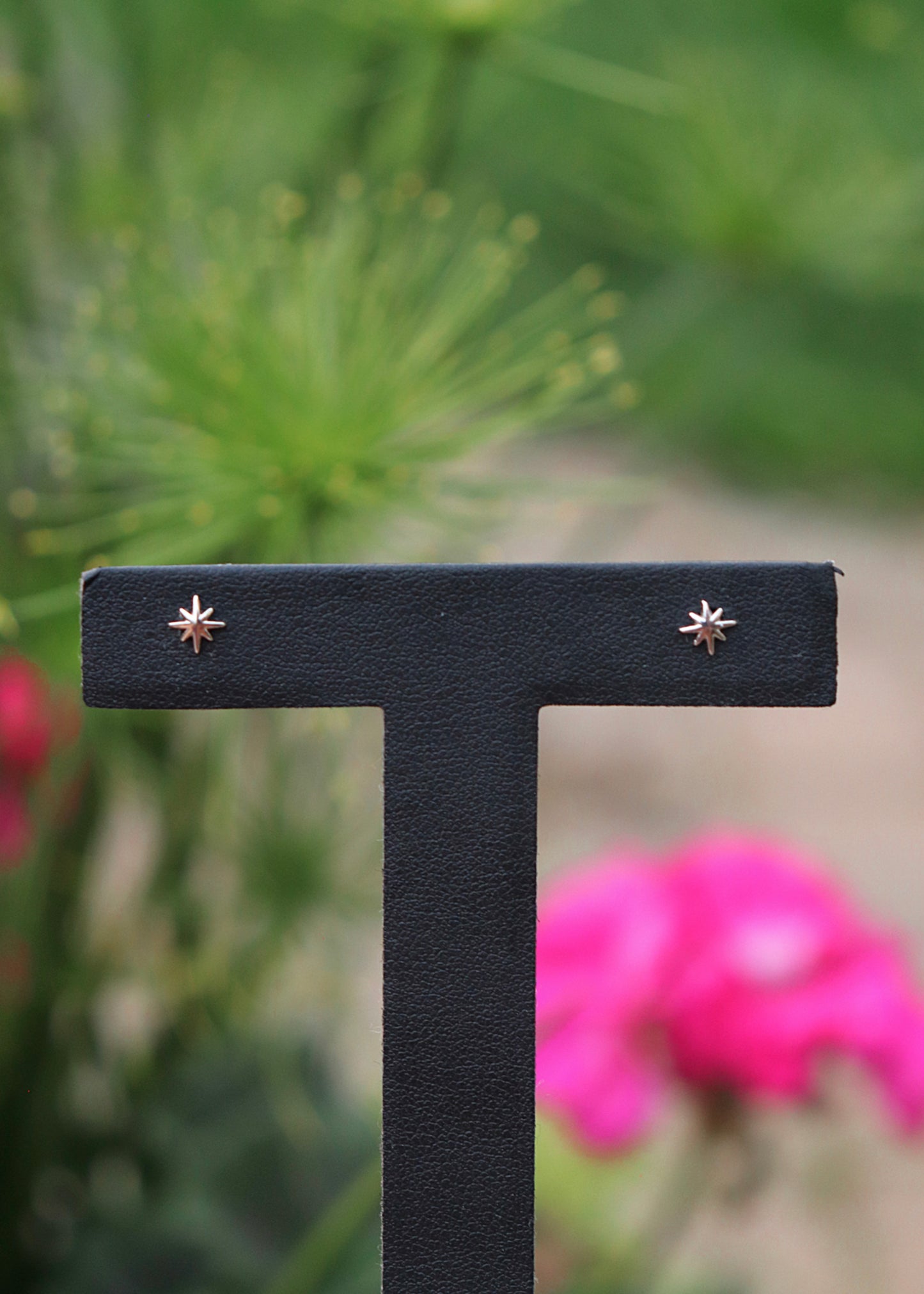 Celeste Stud Earrings - Silver