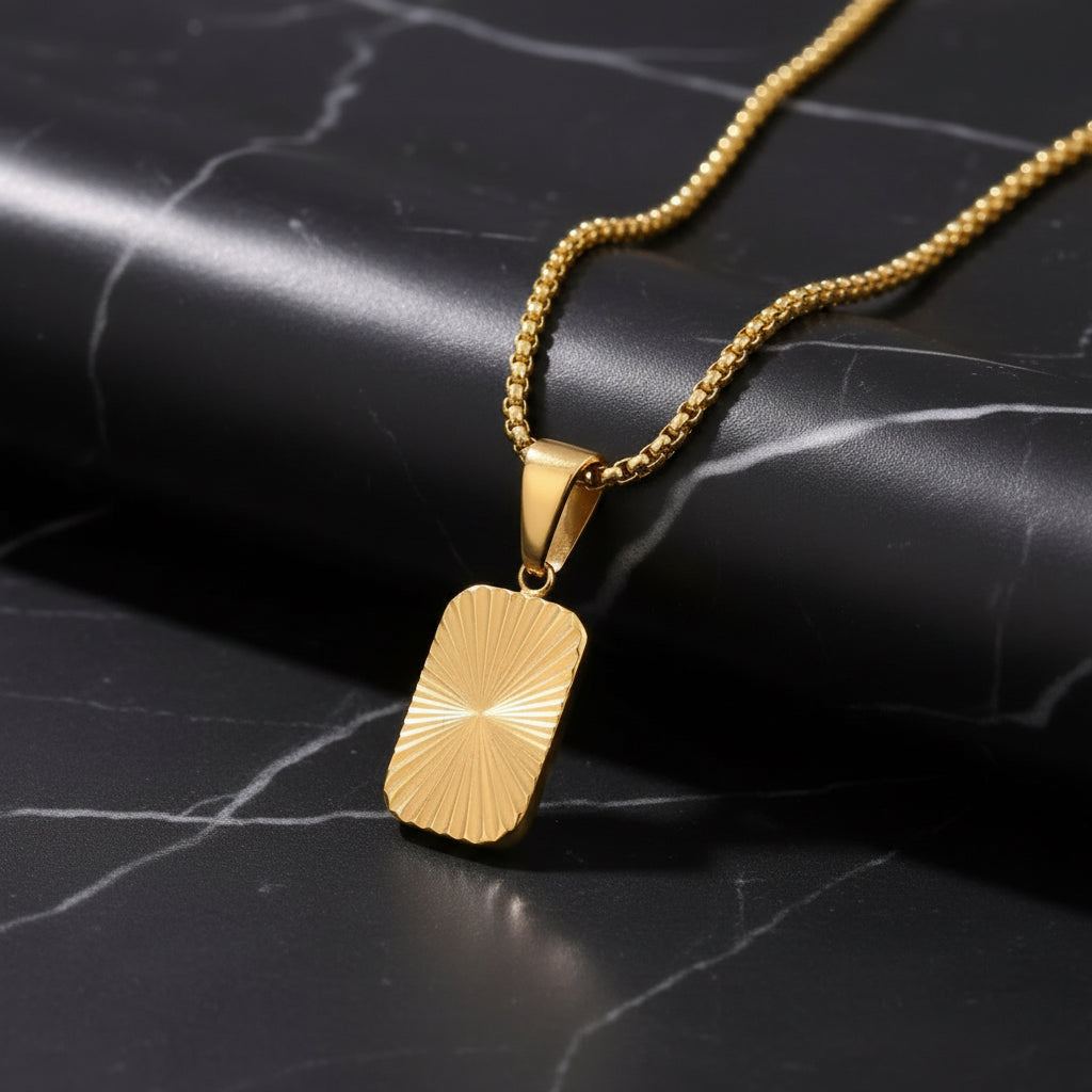 Radiation Necklace - gold