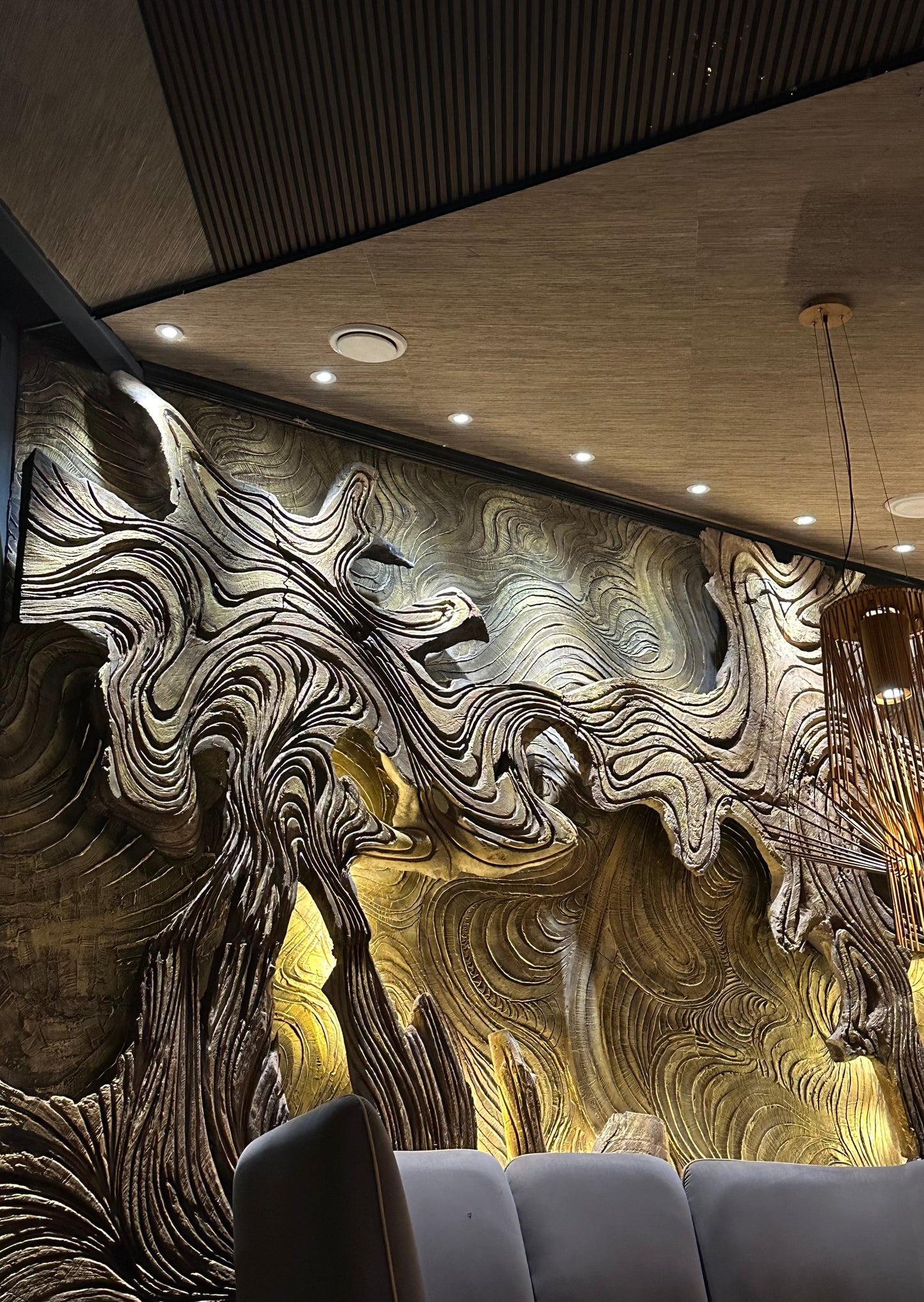 Arbol Gold Hoop Earrings