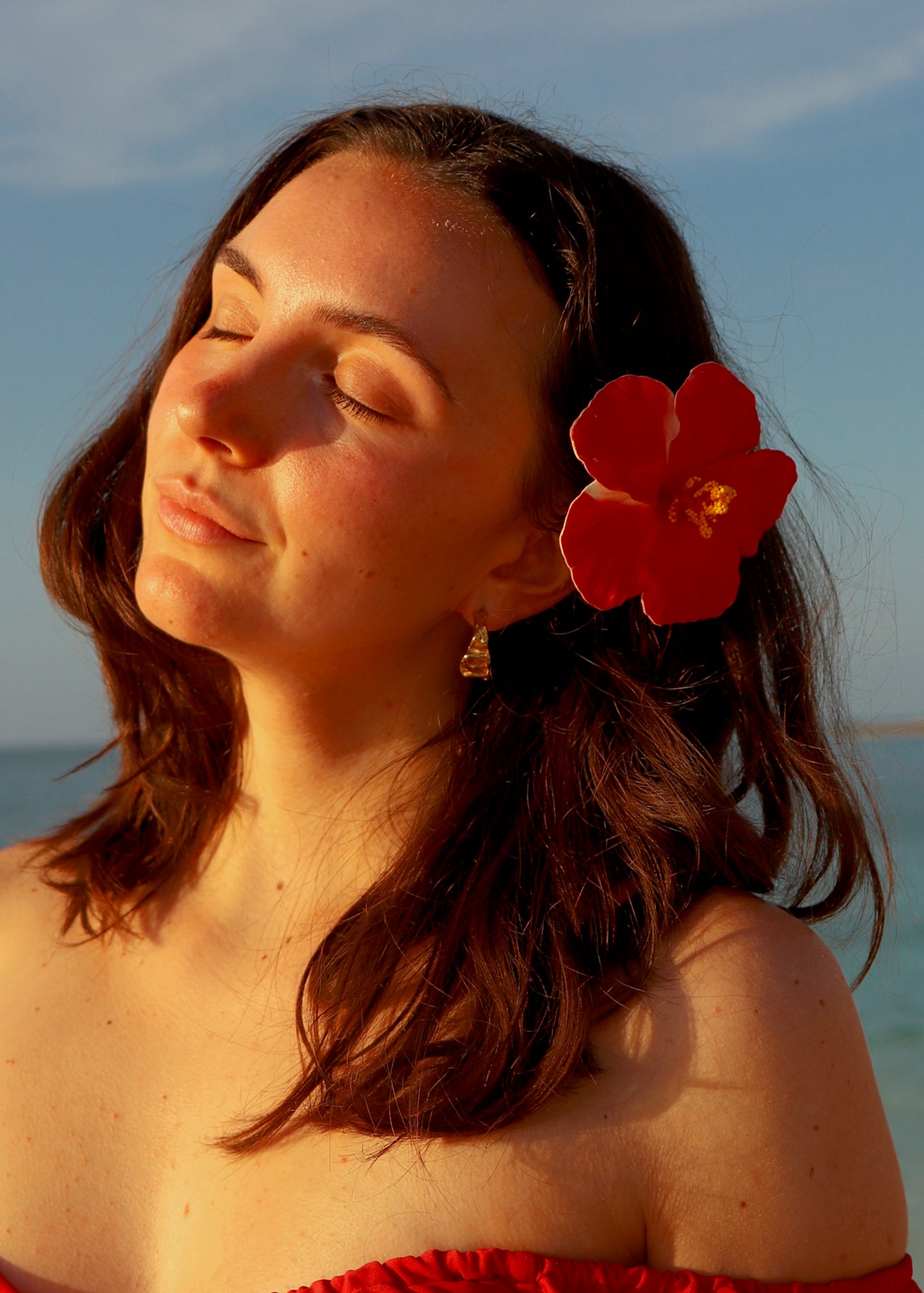 Ambergris Hoop Earrings - Gold