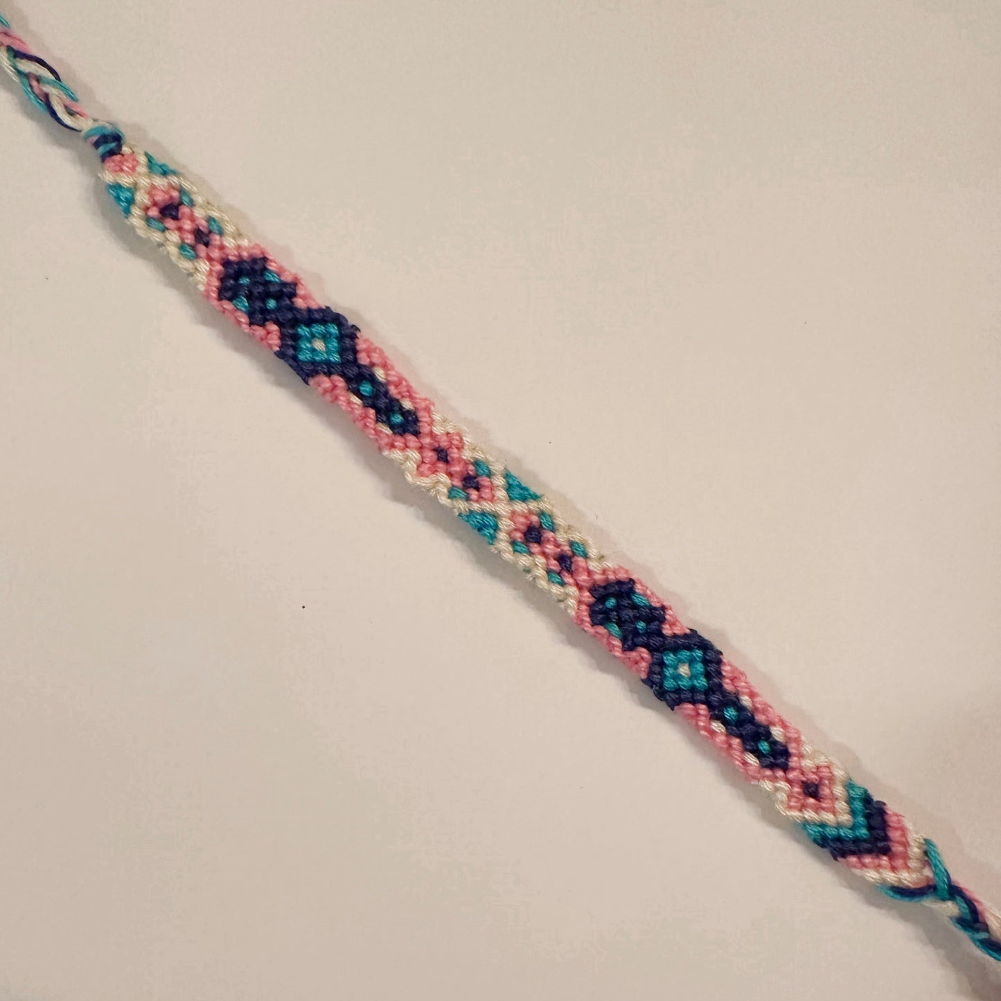 Light pink aztec bracelet