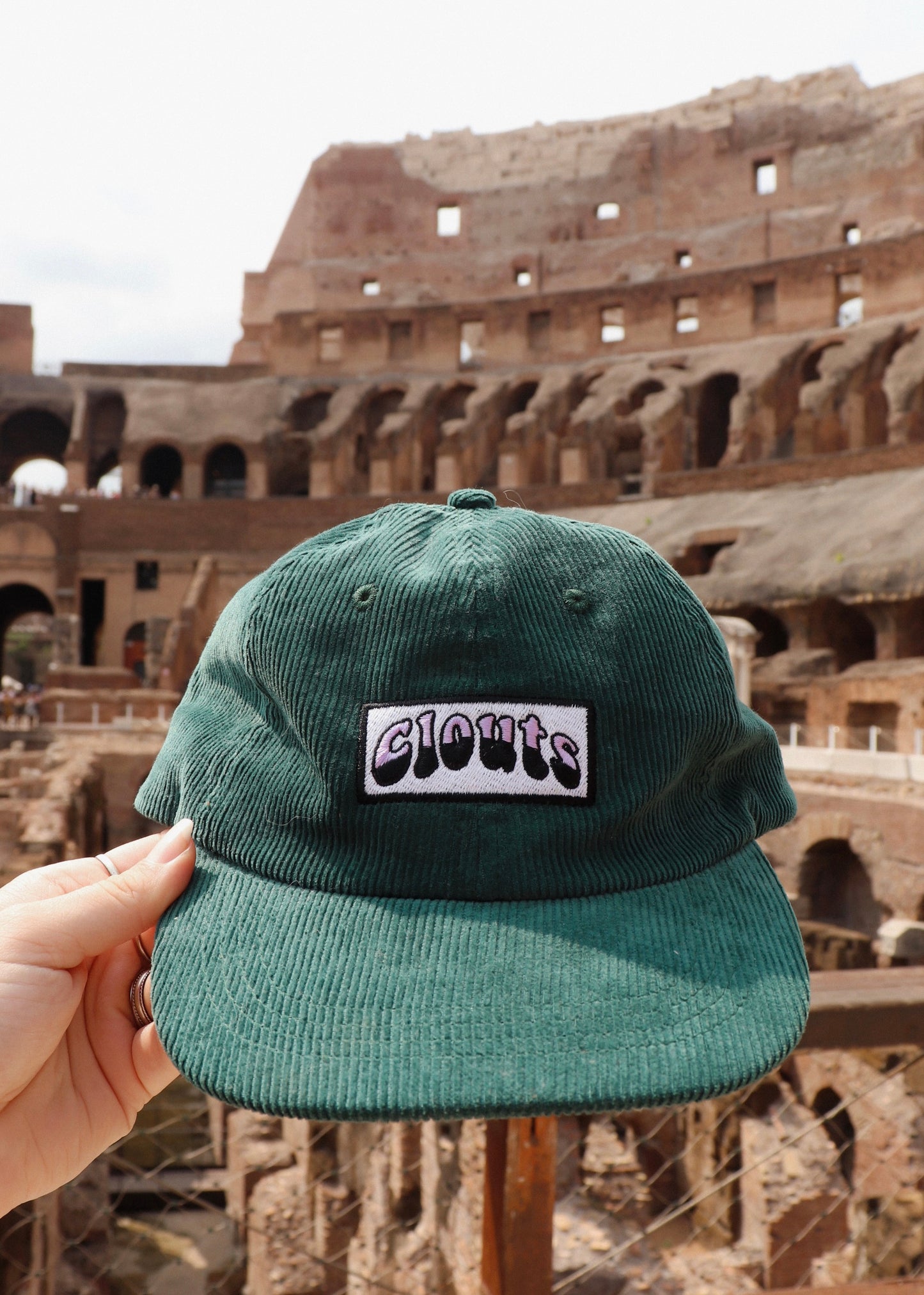 Seafoam Corduroy Hat