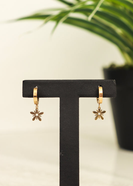 Boucle d'oreille or Lily