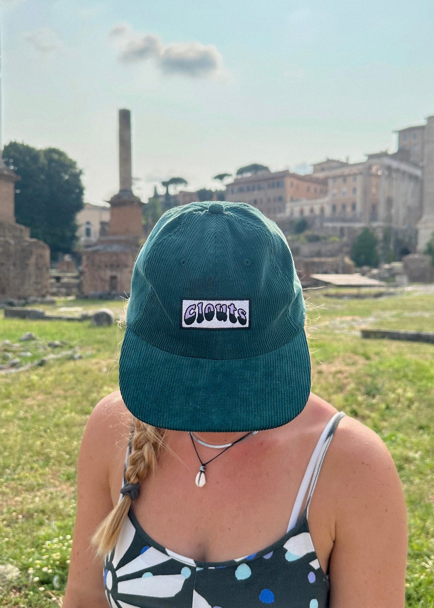 Seafoam Corduroy Hat