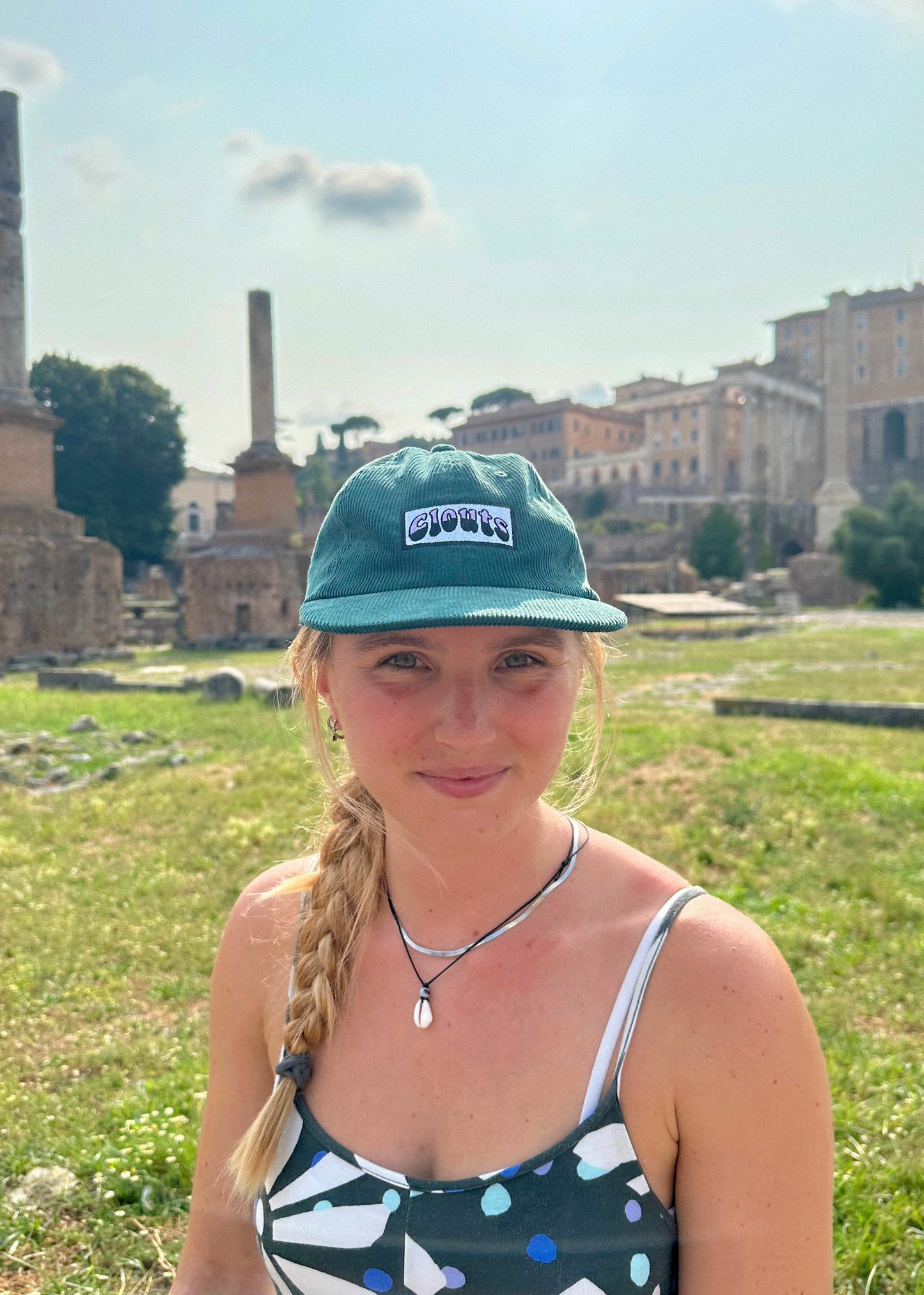 Seafoam Corduroy Hat