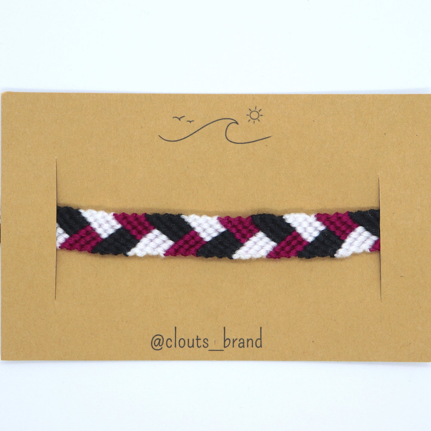 Braided light pastel bracelet (5648372695190)