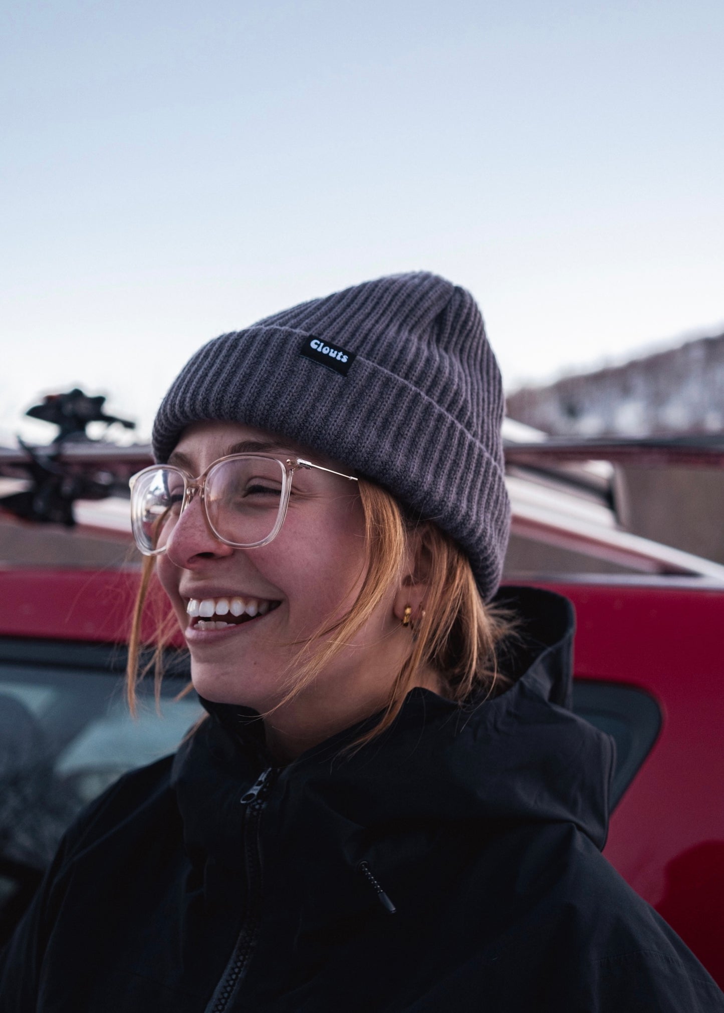 Tuque grise foncée