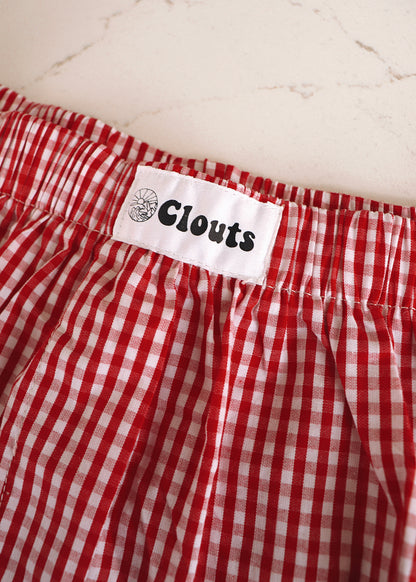 Gingham Short Flamenco