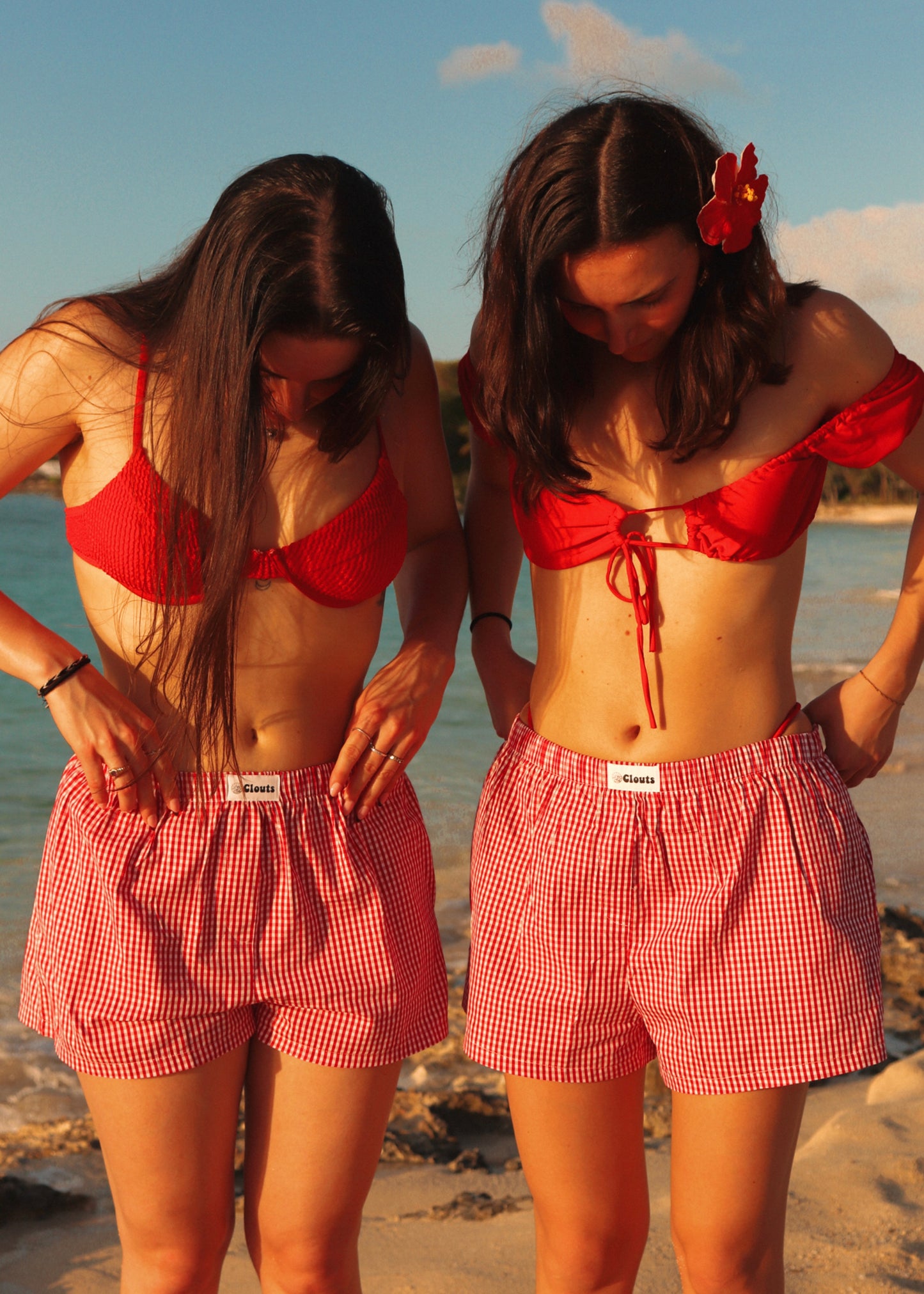 Gingham Short Flamenco