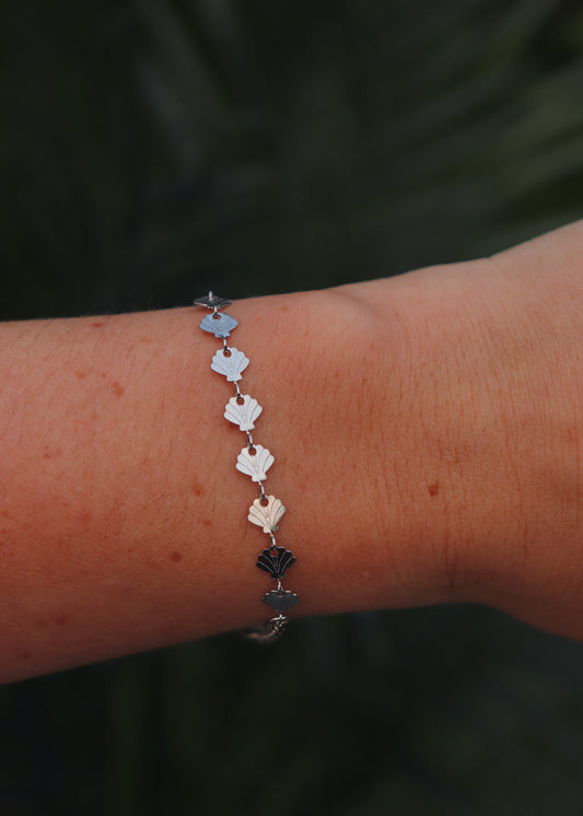 Seashell Bracelet - Silver