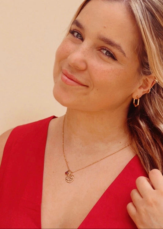 Rosa Necklace - Gold