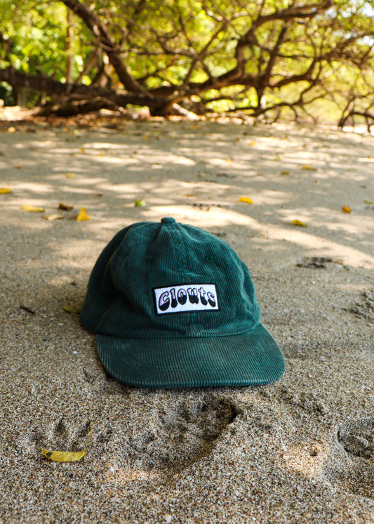 Casquette corduroy Seafoam