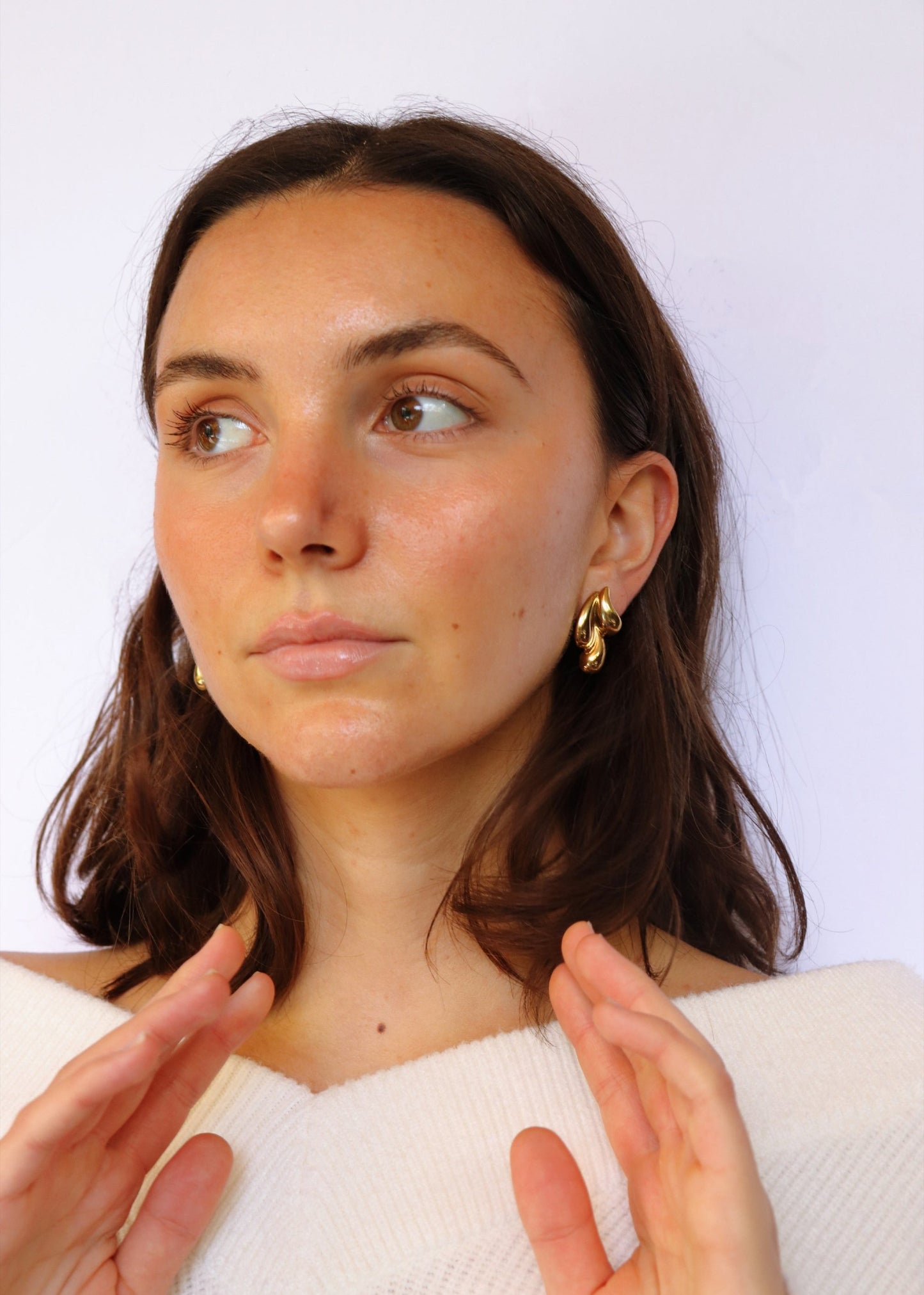 Dewata Earrings - Gold