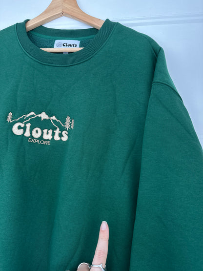 Heritage Explore Crewneck- XL