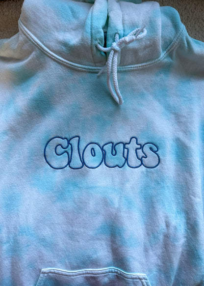 Clouts Tie Dye Hoodie - M