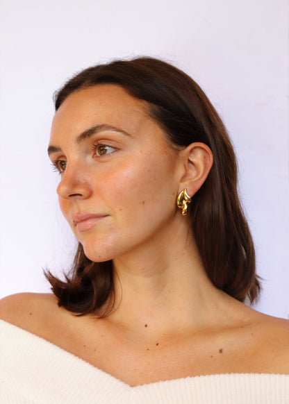 Dewata Earrings - Gold