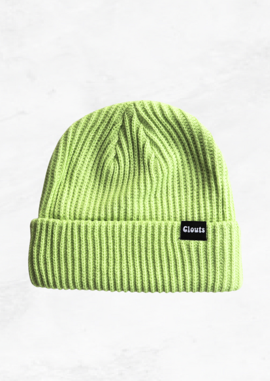 Tuque verte lime