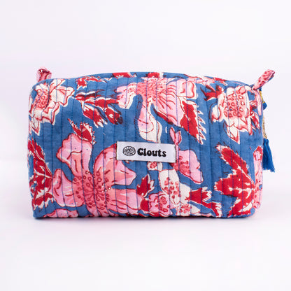 Quilted Cosmetic Pouch Muelle