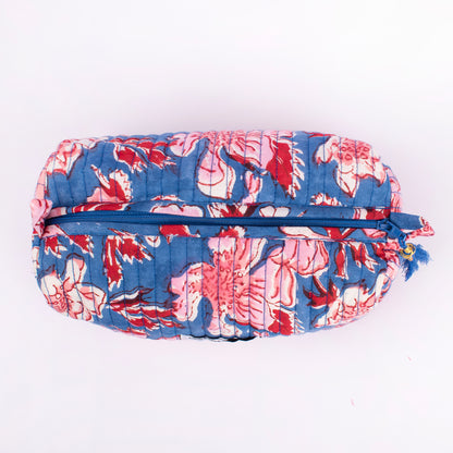 Quilted Cosmetic Pouch Muelle
