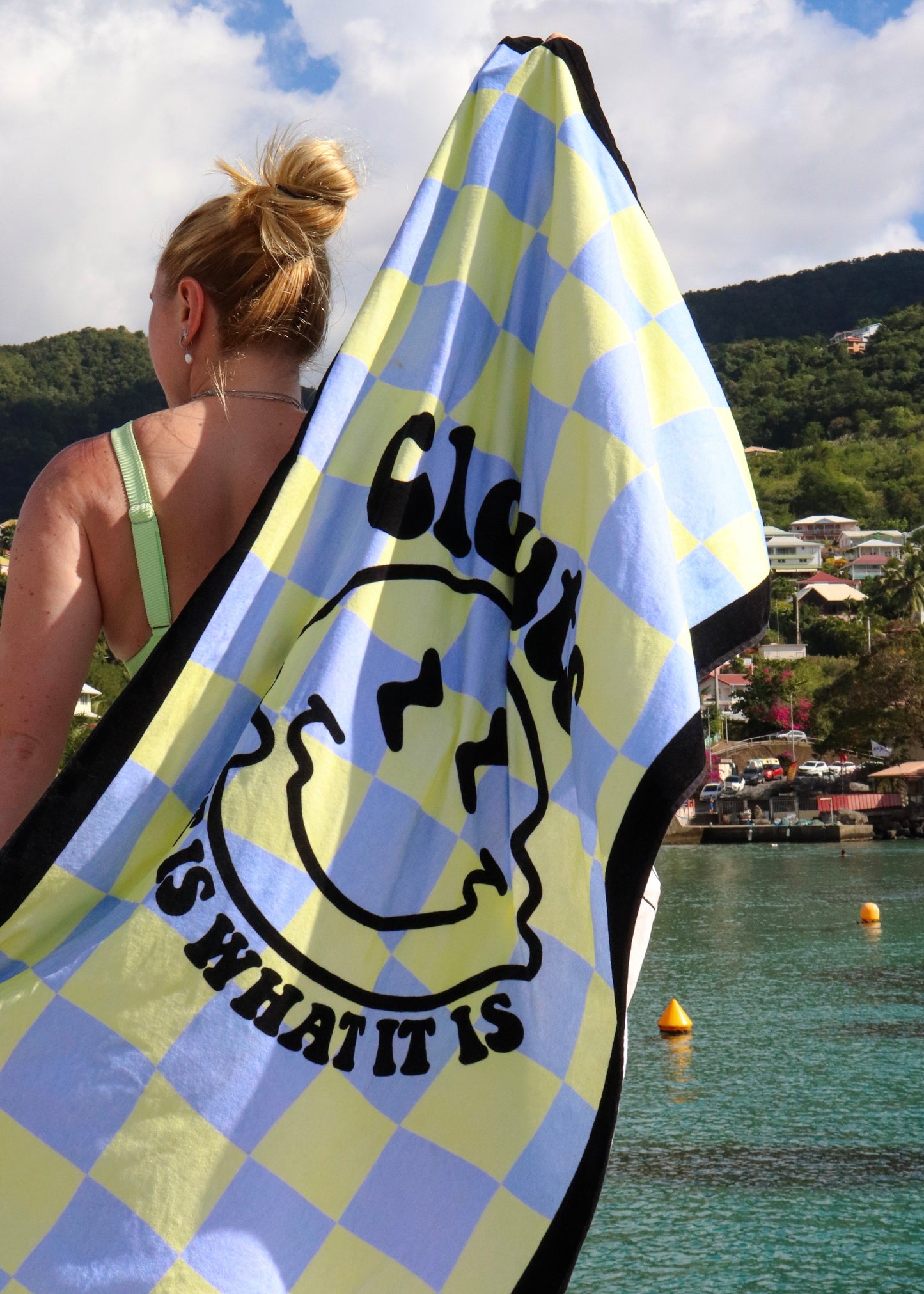 IT IS WHAT IT IS Beach Towel