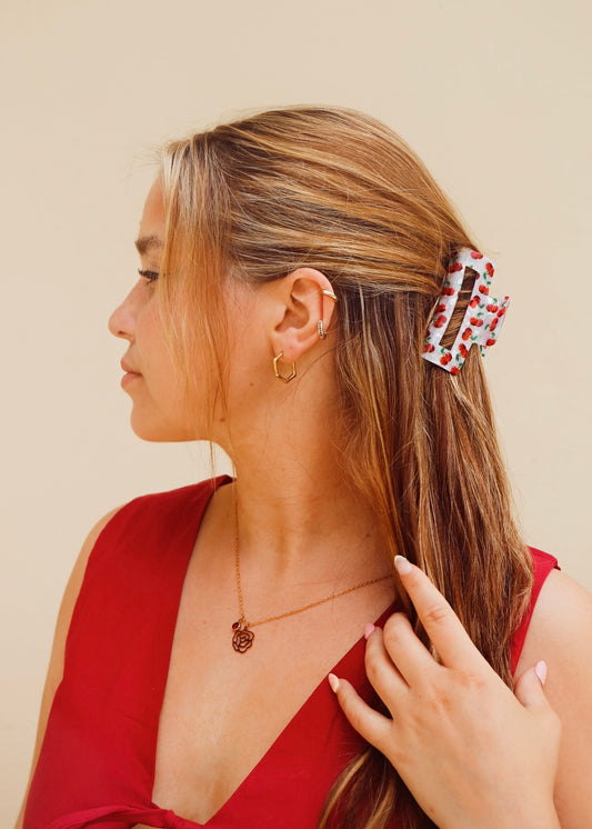 Rosa Necklace - Gold