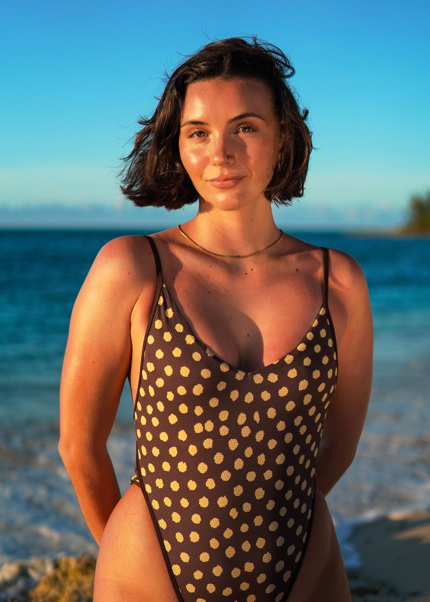 Sand Dollar One Piece Bikini