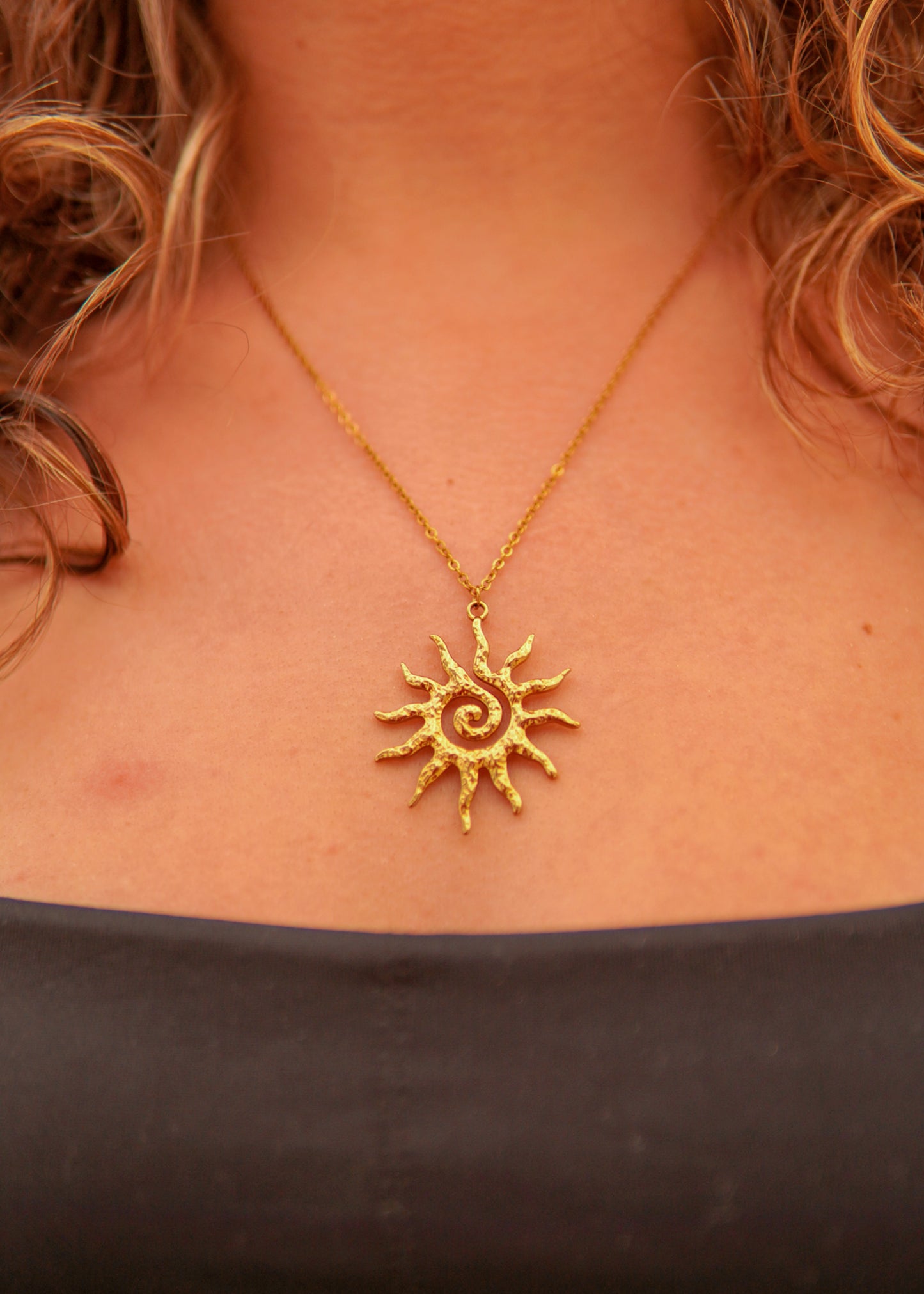 Collier Sol - or