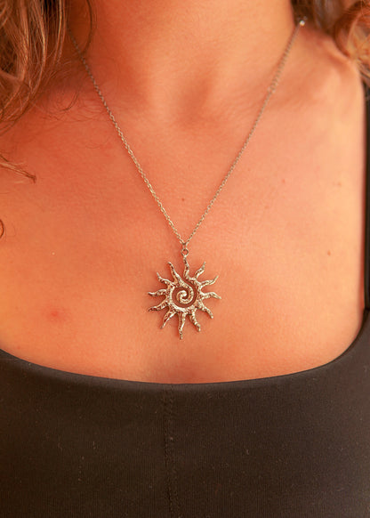 Sol Necklace - Silver