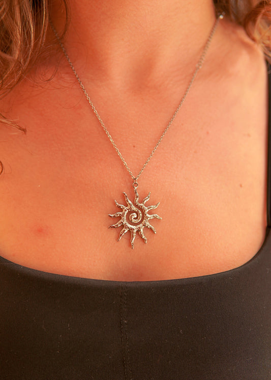 Sol Necklace - Silver