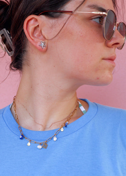 Boucles d'oreille Holchan - Argent