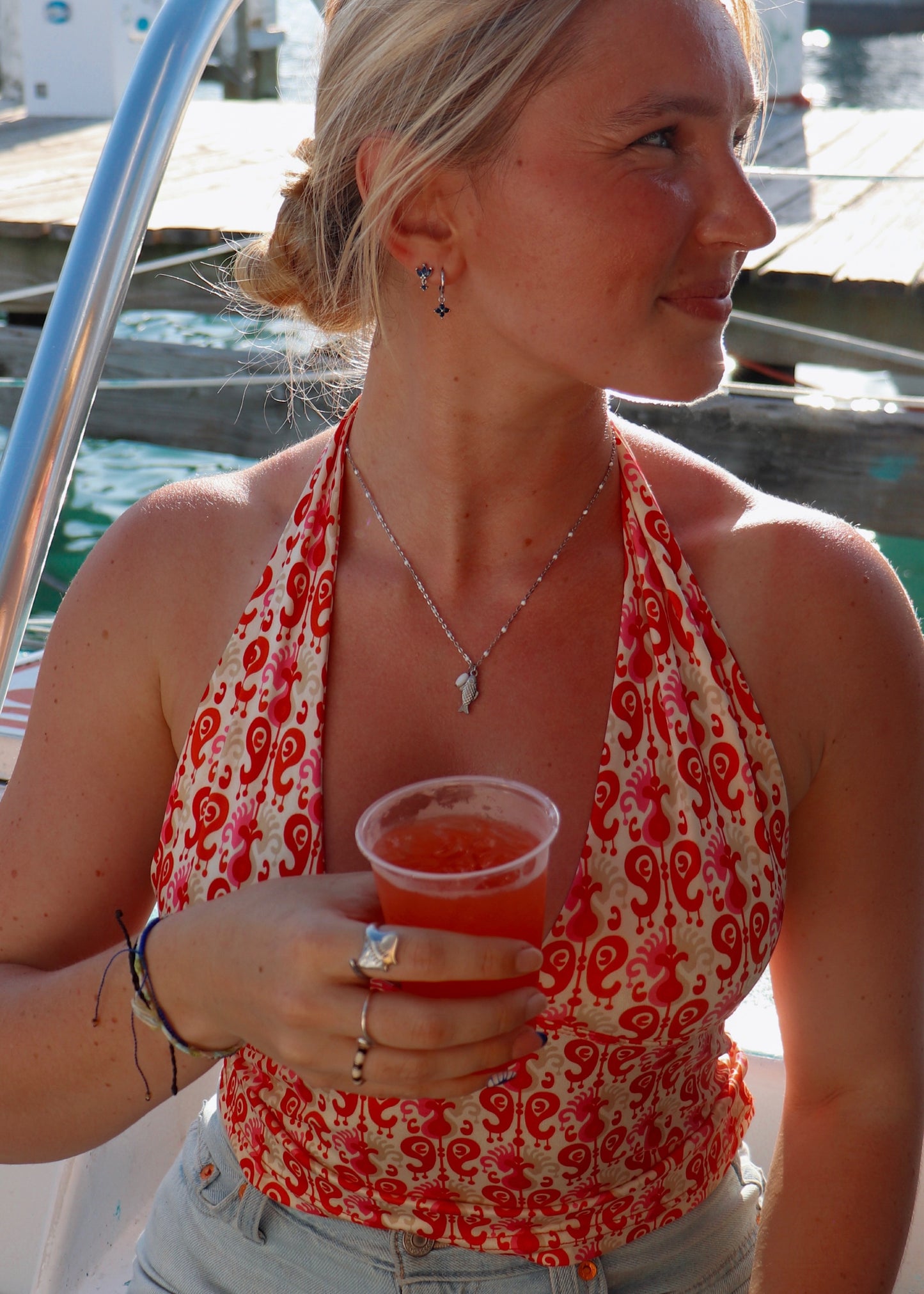 Sardine Necklace - Silver