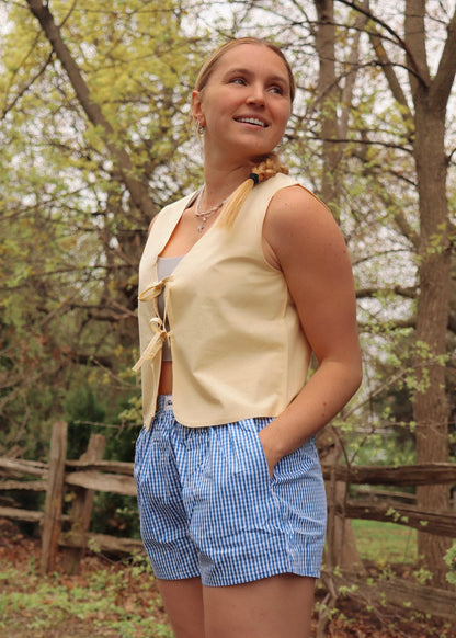 Tie-Front Cami Limon