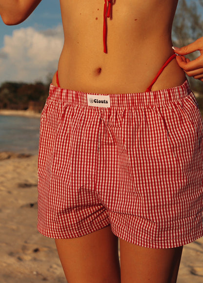 Gingham Short Flamenco