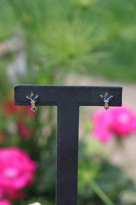 Azul Stud Earrings - Gold