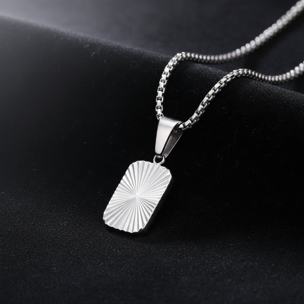 Radiation Necklace - silver